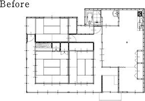 リフォーム前間取り